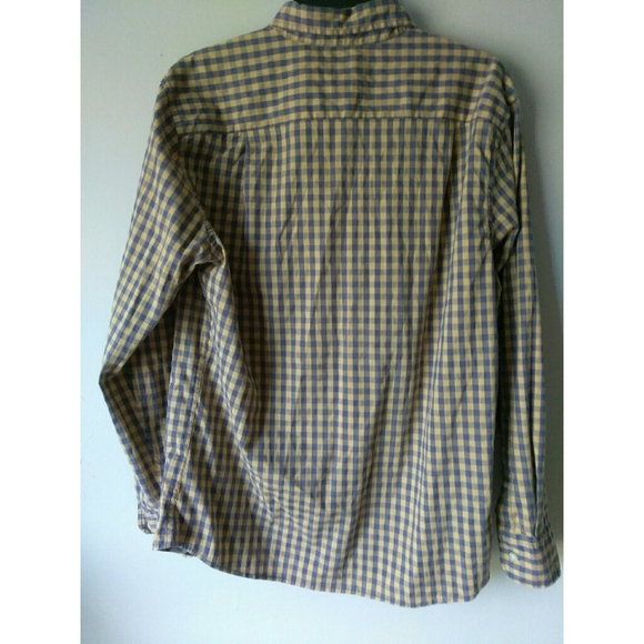 Sonoma Orange Striped Button Down Shirt - Picture 4 of 4